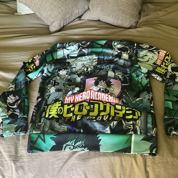 My Hero Academia Anime Zip up Hoodie size 2XL - Picture 5 of 5